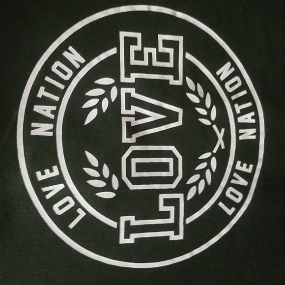 Love nation sweater - dark green - - Picture 7 of 12